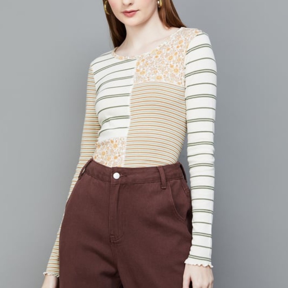 AE Patchwork Long Sleeve